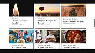 How to Navigate The Hub at My Jewish Learning