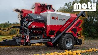 Moty KX4 HydroS pumpkin seed harvester