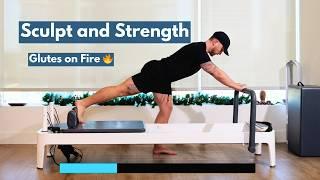 Advanced Reformer Pilates Glutes Workout | 25-Min Hip & Leg Sculpt