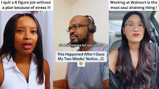 Quitting your Job Without a Plan is the New Trend- TikTok Job Quitting Stories Reaction.