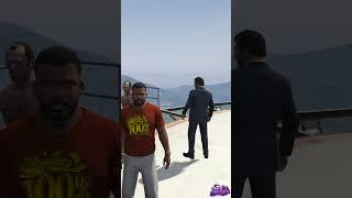 O que ACONTECE se você juntar os 3 PERSONAGENS no GTA 5 ?  #shorts