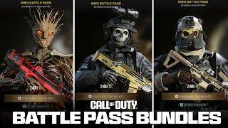 ALL MW2 & MW3 Battle Pass Bundles Store Collection SHOWCASE in Season 6! (Modern Warfare 3)