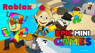 РОБЛОКС МИНИ ИГРЫ  Очень люблю такое   А Вы? roblox Epic Minigames