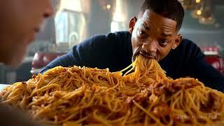 Will Smith eating Spaghetti in 2024