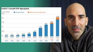 Wie hoch ist die durchschnittliche Sparplanrate? ETF-Sparplanstudie 2024