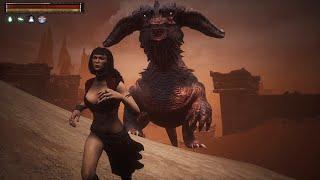 Conan Exiles / Раб и Красный Дракон / Безымянный Город