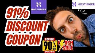  Latest Hostinger Coupon Code 2024: Unlock 91% OFF Discount! 