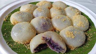 Sarap Pala Pag Ginawa Mo Ito Sa Glutinous Rice Flour! Ube Tikoy Balls