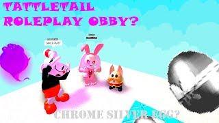 ROBLOX Tattletail Roleplay CHROME SILVER EGG OBBY COURSE?