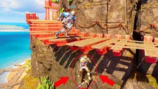 HE TRICKED ME INTO JUMPING OFF THE MAP AFTER HIM?!?