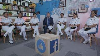 Facebook Live with INSV Tarini Crew