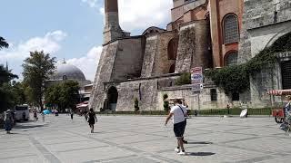 Ayasofya-i Kebir Cami-i Şerifi 24.08.2020 öğlen ezanı okuyan Şükrü ASILEREN