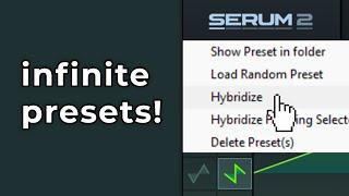 Serum 2's HIDDEN Preset Generator..