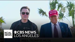 President Trump and Elon Musk trade blows on social media as relationship fallout continues