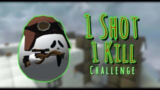 1 Shot - 1 Kill Challenge! | Shell Shockers! (game sounds)