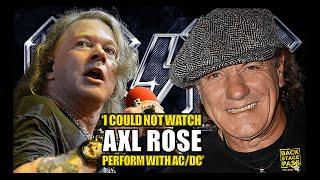 ⭐BRIAN JOHNSON: "I Just Couldn't Watch AXL ROSE Perform With AC/DC" 