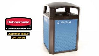 Rubbermaid Commercial Products Landmark Series® Containers Assembly