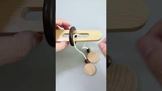 Removing the ring, easy or impossible?#Puzzles #IQ #iqtest