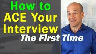 How to ACE your next job interview