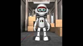 Talking Roby the Robot in Silver