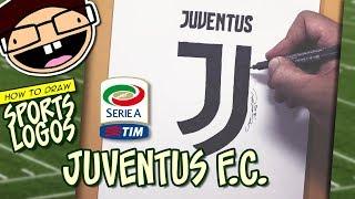 How to Draw the JUVENTUS F.C. Logo (Serie A Football League) | Narrated Easy Step-by-Step Tutorial