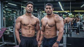 Late night workout session with Rohit bhai
