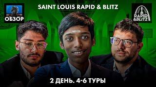  Супертурнир Saint Louis Rapid & Blitz 2024/Гранд Чесс Тур 2024/Обзор 2 дня