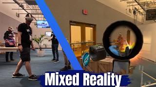 I turned an Office into a VR Battle Zone! (Mixed Reality Multiplayer with Meta Quest 3)