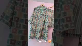 coat set  happy client