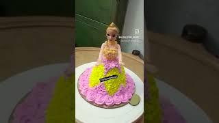 #dollcake#barbiecake#viralcake#foodie#pinkcake#alishacakehouse#shorts#trendingshorts