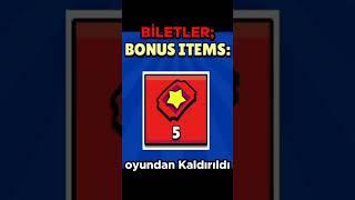 Tekrardan Asla Sahip Olamicağniz BRAWL STARS Eşyaları  #shorts