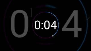 10 Seconds Countdown Timer with clock ticking sound and Finish Bell