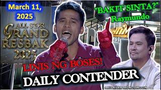 RAYMUNDO ALVAREZ - Tawag ng Tanghalan Grand Resbak - MARCH 11, 2025