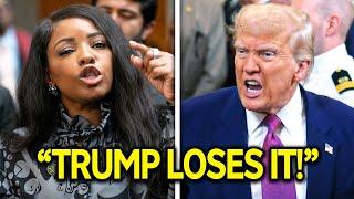 Trump LOSES IT Over EMPTY PARADE After CONFRONTED By Jasmine Crockett