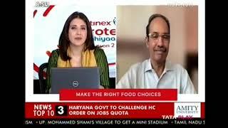 NDTV Protein Abhiyan series - Shashikant Iyengar on Improtance on Proteins to indians