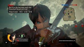 Attack on Titan Wings of Freedom Eren Gameplay Max Level