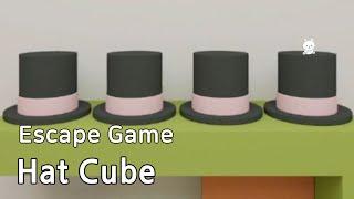 Escape Game Hat Cube Walkthrough (nicolet)