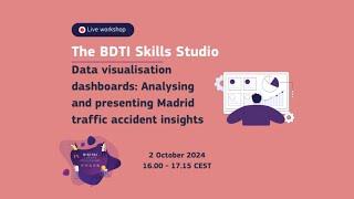 Dashboards for data visualisation: Analysing and presenting traffic accident insights