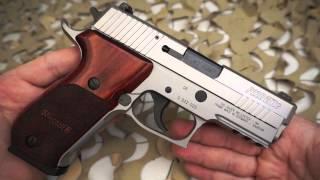 Sig Sauer P220 Elite Stainless Rosewood 45ACP Pistol Overview - Texas Gun Blog