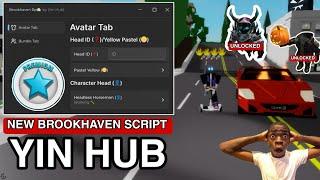 Brookhaven Script Yin Hub Unlock Premium Gamepass |Hydrogen,Fluxus,Arceus x Mobile