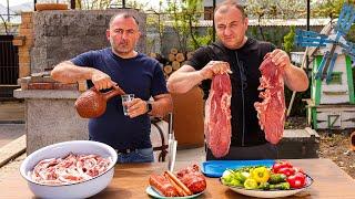 MEAT STEW with SMOKED SAUSAGES