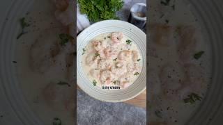 Everyone Asks for This Recipe! My Creamy Garlic Shrimp  #shrimp #appetizer