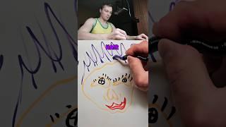 Drawing Player Thanos 230 when I'm felt dizzy ‍