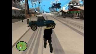 Gta San Andreas Наступила зима.Часть первая