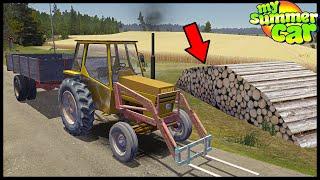 WORKING ON TRACTOR! PROFITABLE? - My Summer Car