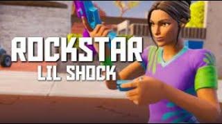 Fortnite montage Rockstar (lil shock) | Charmander666