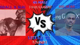 Big Sean - Dance VS 8Ball & MJG - 9 Little Millimeta Boys (ROUND 1) | 2023 MALE RAP TOURNAMENT!!