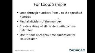 For Loop Container