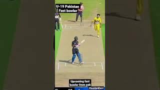 Killing bouncer by bowler #speed #pace #cricket #bowling