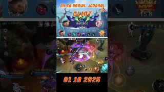 Clint 01/10/2025 [MLBB BRAWL JOURNAL] #mobilelegends #brawl #clint #savage